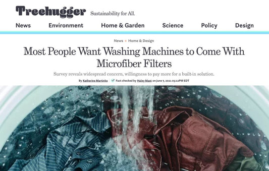 Treehugger: Most People Want Washing Machines to Come With Microfiber Filters