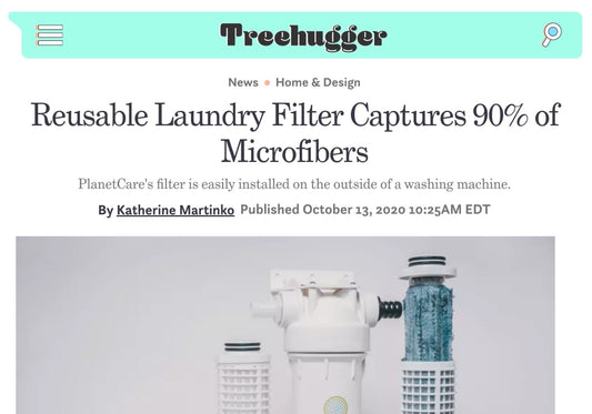 Treehugger: Reusable laundry filter captures 90% of microfibers