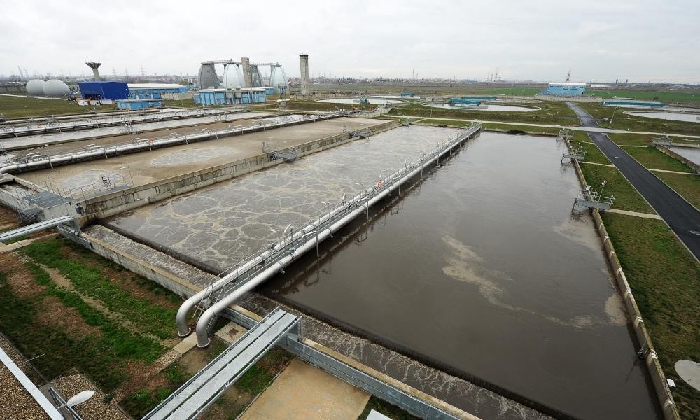 Waste water treatment plants turn it into sludge